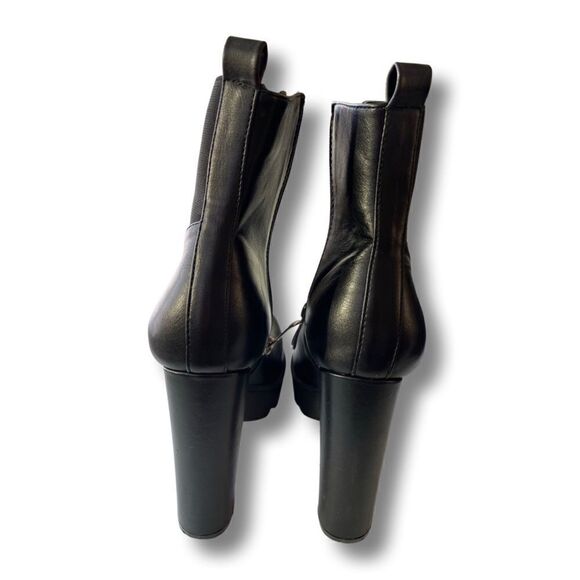 X2B Block Heel Zip Chelsea Boot - Picture 8 of 13